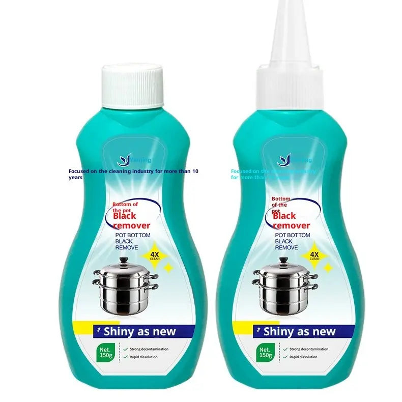 Heavy Duty Kitchen Cleaner - Eco-Friendly Non-Toxic Chemical-Free Unscented Cleaner for Stainless Steel & Cast Iron Cookware