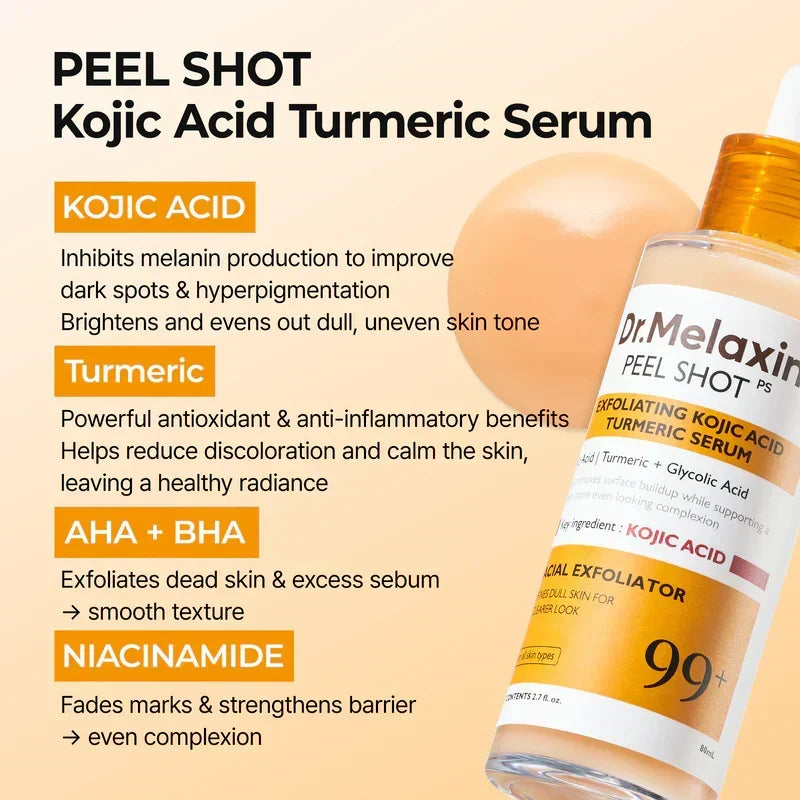 Dr Melaxin Kojic Acid Exfoliating Turmeric Spray™