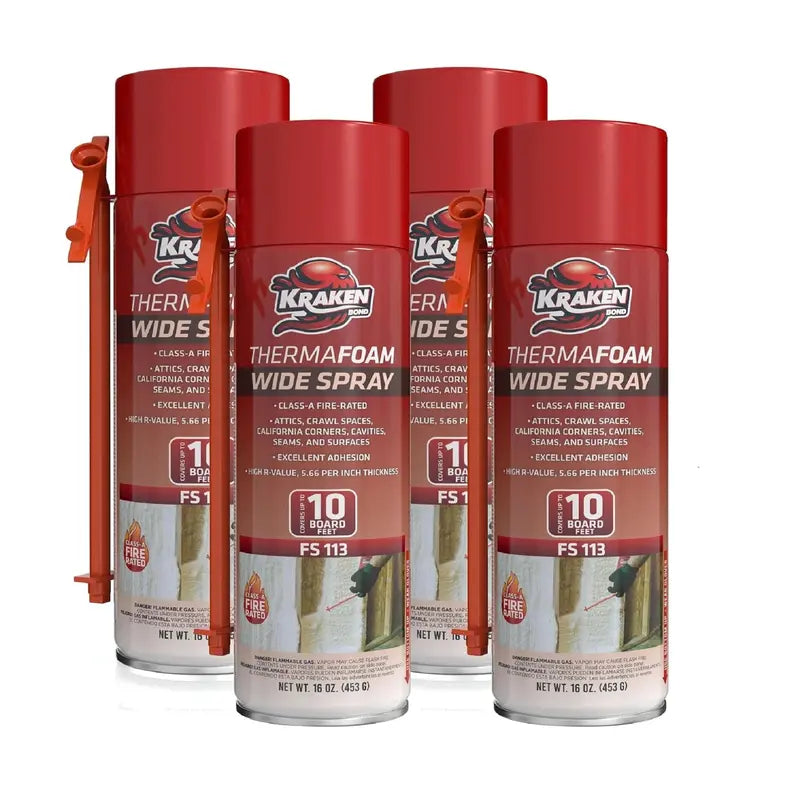 ThermaFoam Wide Spray Expanding Polyurethane Foam Sealant