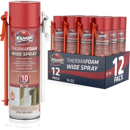 ThermaFoam Wide Spray Expanding Polyurethane Foam Sealant