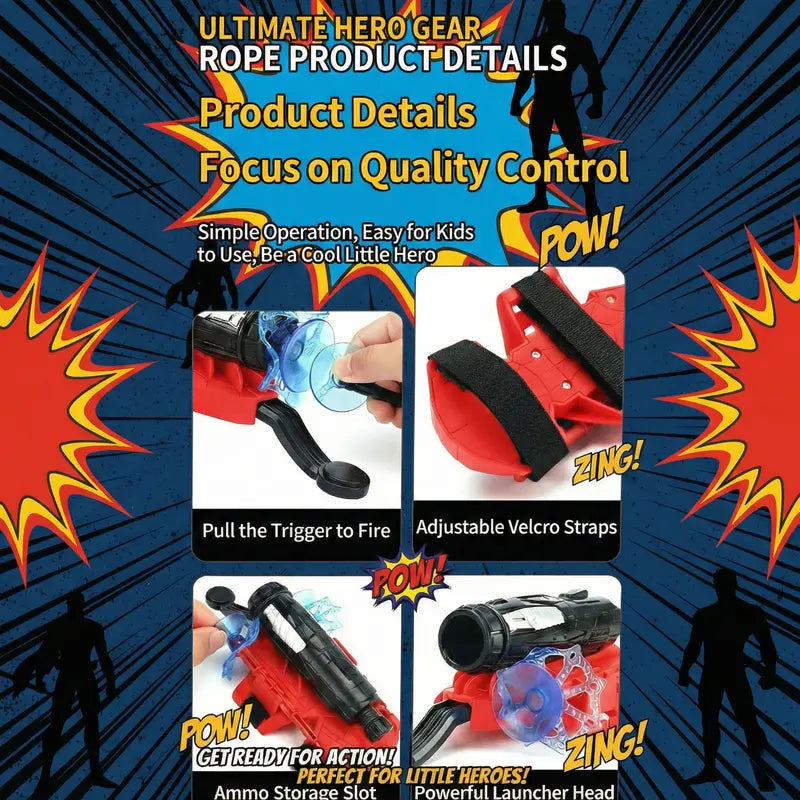 AOTAROW Spider Web Shooter Toy Set