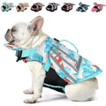 Cute Wings Dog Life Jacket – Adjustable Reflective Swim Vest with Chin Float & Handle