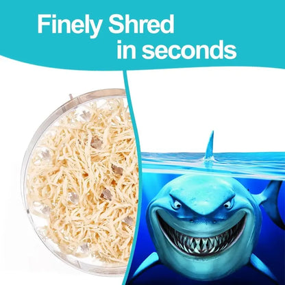 Spinning Synthetic Chicken Shredder Tool - Twist Machine for Fast Chicken Breast Shredding & Meal Prep