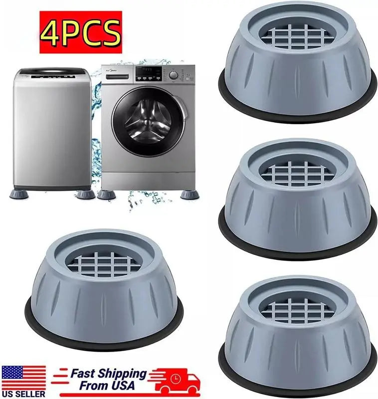 4PCS Anti-Vibration Washing Machine Feet Pads