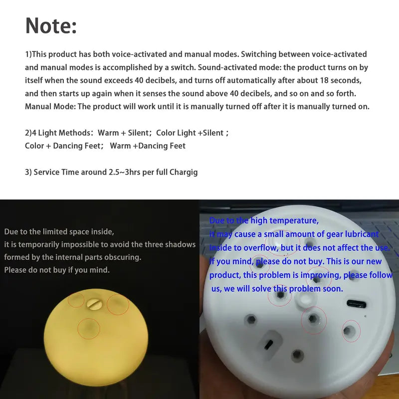 Jellyfish Design Night Light