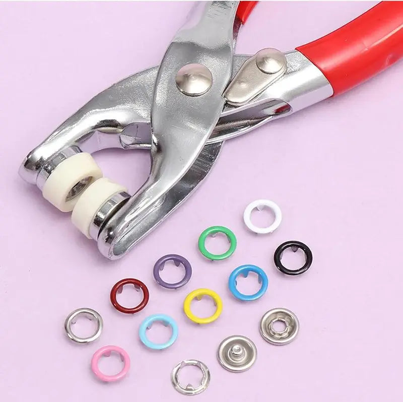 Red Universal Handheld Metal Sewing Pliers