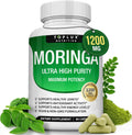 Moringa Capsules 1200mg – Pure Oleifera Leaf Superfood for Immune & Skin Health | Vegan, Non-GMO | 90 Capsules