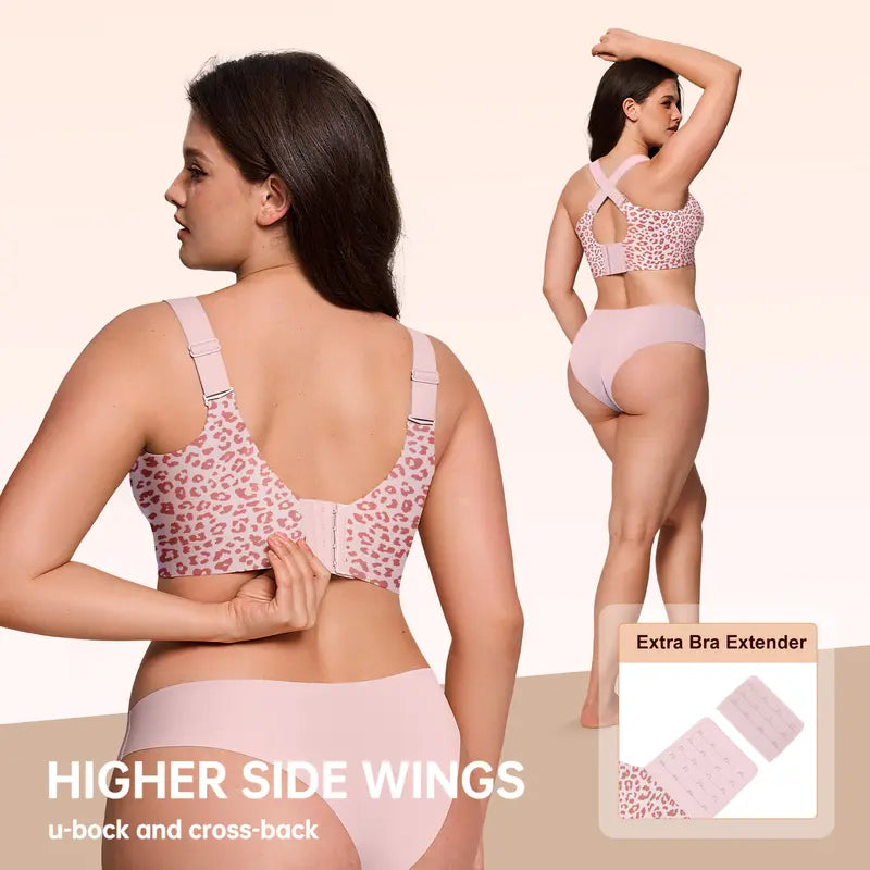 OEAK Women's Wirefree Jelly Full-Coverage Bra