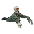 Halloween Crawling Mummy with Glowing Eyes, Spooky Terrifying Sound, Voice-Controlled, Electric Crawling, Perfect for Halloween Decorations