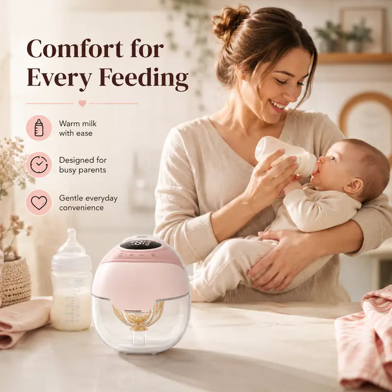 Wearable Breast Pump – Hands-Free, Quiet & High-Suction Electric Nursing Pump