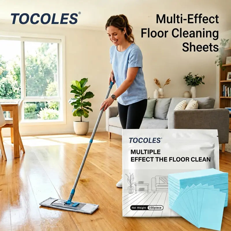 Floor Cleaning Tablets – Household Multi-Purpose Cleaner for Hardwood, Laminate, Tile & RV Walls