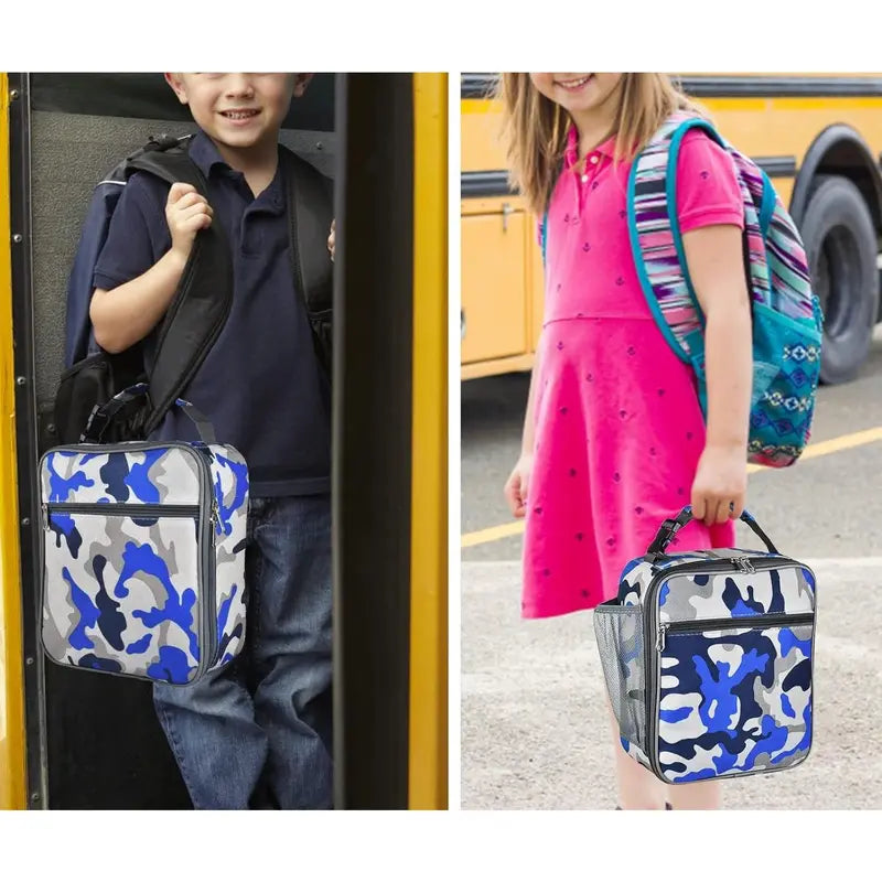 X-LBK04 Insulated Lunch Bag with Bottle Pocket